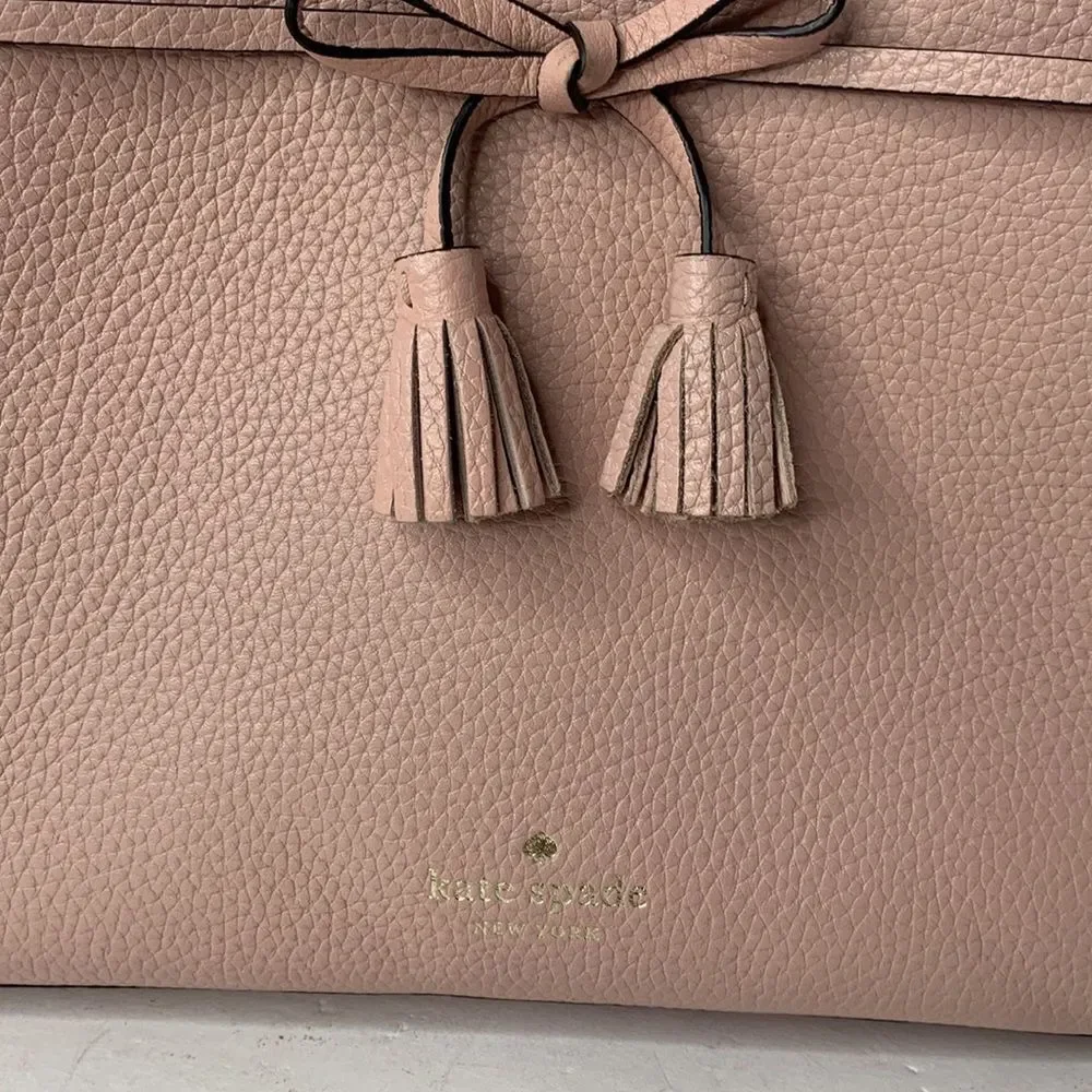 Kate Spade Hayes pink leather mini satchel bag NWOT